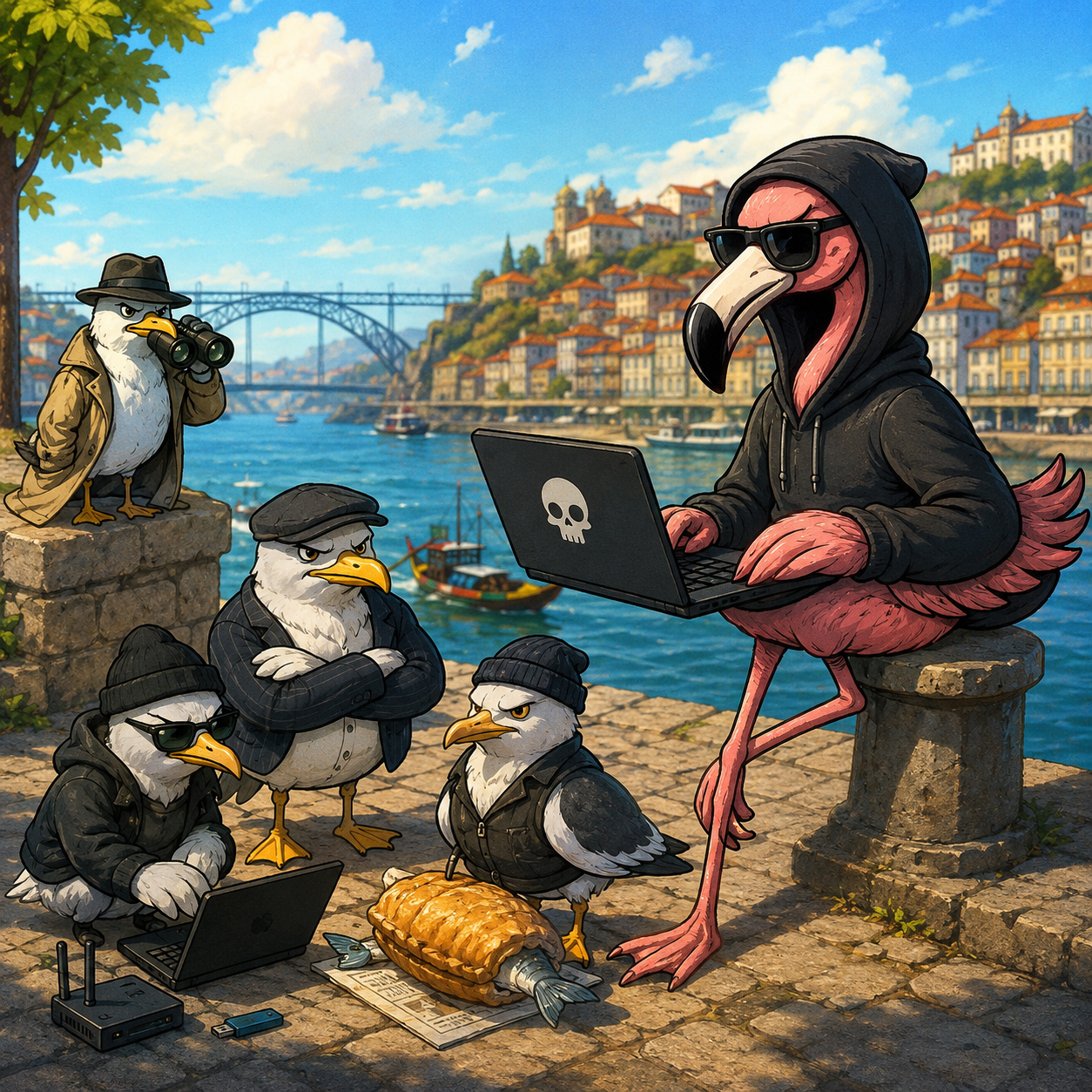 hacking_sasha_seagulls Sasha and the seagull syndicate